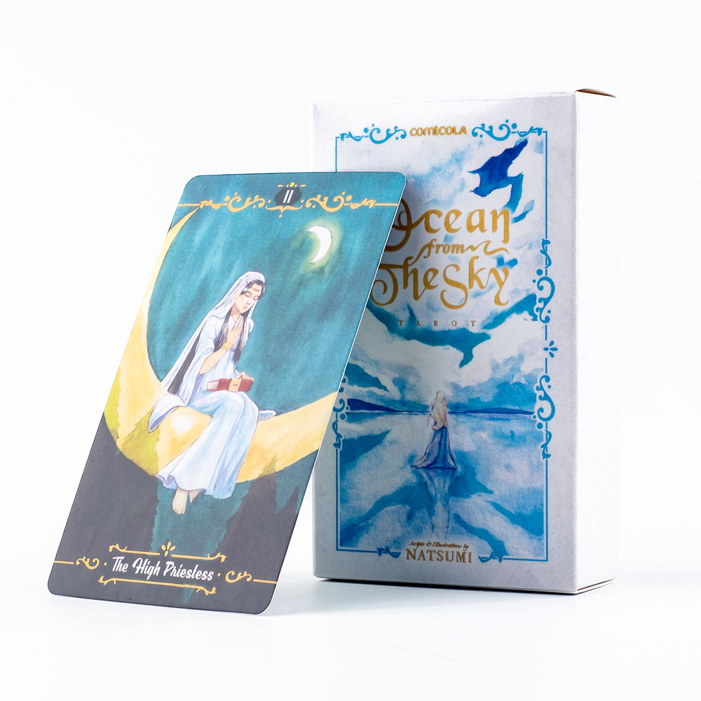 Tarot Deck With Guidebook - Mazzo di tarocchi dipinto a mano