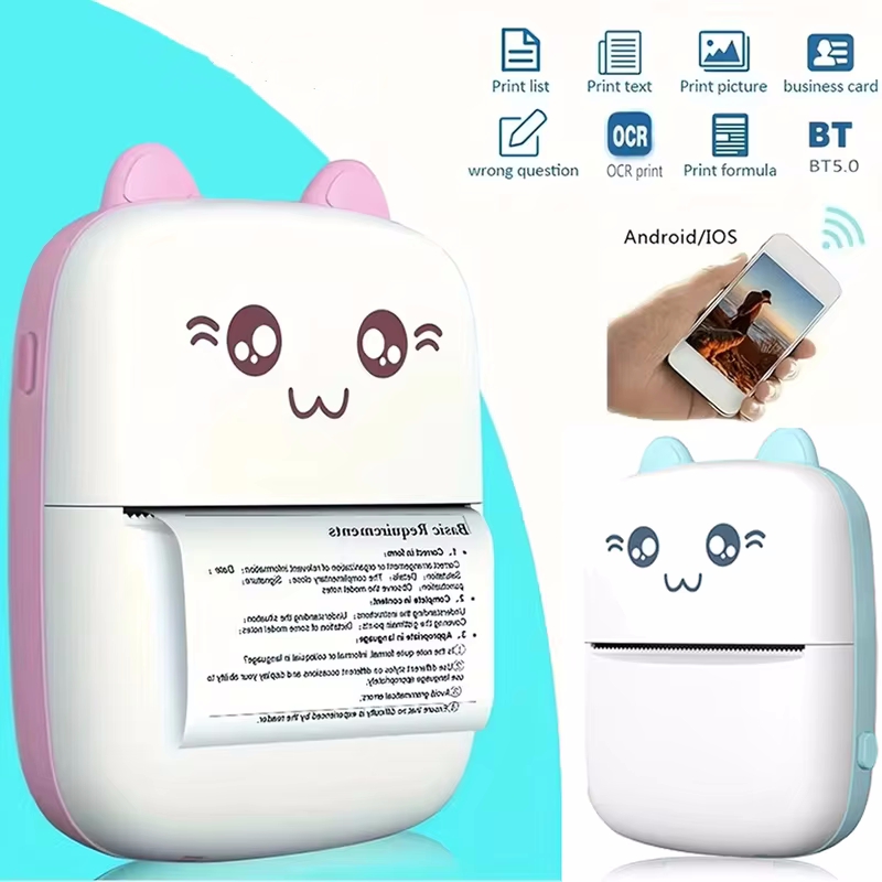 Mini stampante termica portati - Mini Pocket Thermal Printer Paper Roll recensione e prezzo