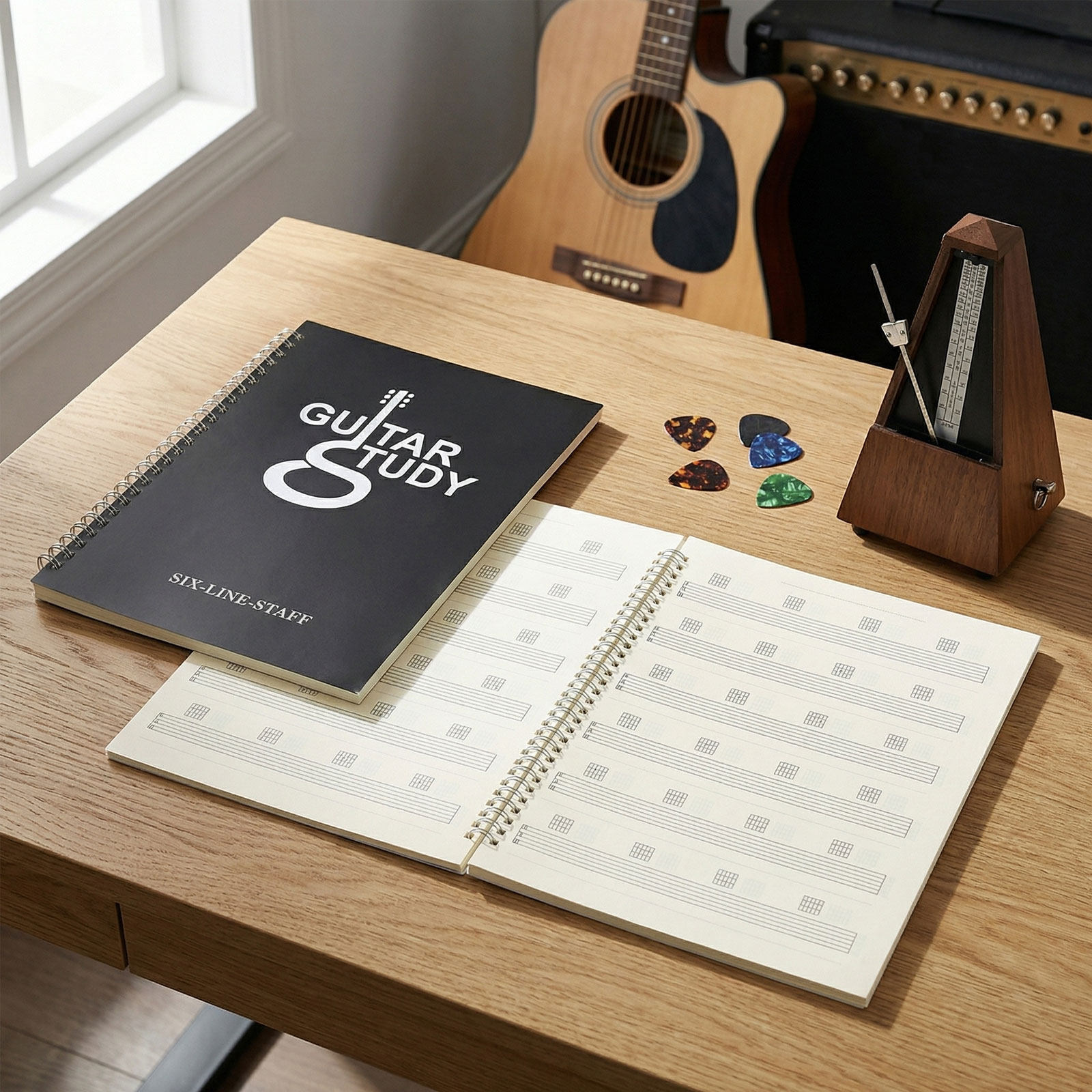 2 quaderni per composizioni mu - Blank Sheet Music Notebook recensione e prezzo