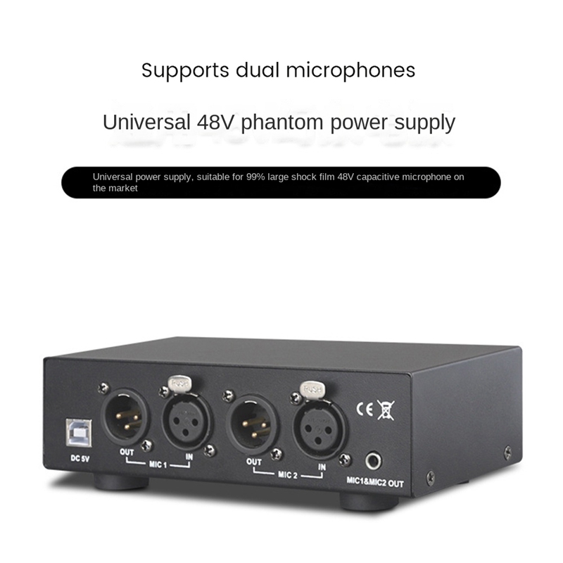 Alimentatore Phantom 48V USB a - Music recensione e prezzo
